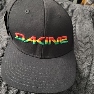 Dakine Black Hat with Colorful Logo